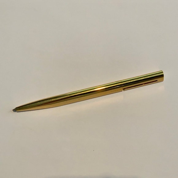 Vintage Gold Plated Bvgari Ball Point Pen